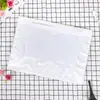 Bolsa para Documentos Imitación Piel de PVC Personalizada Blanca Suave Multicompartimento con Bolsillo Textura Pvc Cierre de Broche Bolsa Sobre