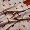 Tecido Jacquard Estilo Chinês Novo Shunyi Fuma com Padrão Oculto de Rosa, Cheongsam Estilo Nacional, Casaco Hanfu, Tecido Jacquard