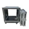 Gabinete de Vuelo de Doble Puerta 12U16U Gabinete para Amplificador Gabinete de Vuelo para Altavoz Gabinete para Mezcladora Gabinete a Prueba de Golpes
