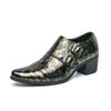 Zapatos de Cuero para Hombre Amazon Aliexpress Transfronterizo Talla Grande Fabricante Listos para Usar Puntiagudos Novio Boda Formal de Negocios Zapatos de Hombre
