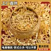 Plástico Lucky Little Ruyi Colgante Artesanía Llavero Colgante Pez Koi Colgante Oro Imitación Artesanía Prop DIY