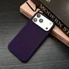 Capa de celular cor sólida com padrão de casca de árvore e furo grande, adequada para Apple 17PROMAX, 16 moderno, 13/14/11/15PRO criativo
