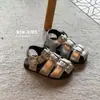 Nuevas Sandalias Cerradas de Verano 2026 para Niños, Moda y Diseño Sencillo Calado, Zapatos de Playa para Niños y Niñas, Sandalias de Pan para Bebé