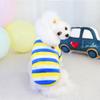 Roupas para animais de estimação Gato Cachorro Arco-íris Pequenas Roupas de veludo Quentes Outono e Inverno Roupas Teddy Bomei Cachorro Pequeno e Médio Roupas para animais de estimação