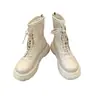 Botas Martin de Suela Gruesa para Mujer 2026 Nuevas Botas Individuales de Primavera y Otoño Estilo Británico Botines Botines Dulces Frescos Delgados Estilo Francés