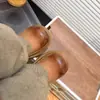 Botas de montar altas hasta la rodilla Melard de suela gruesa para mujer, botas western de caña alta estilo retro adelgazantes para mujer