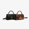 Bolsa Pequena de Luxo Feminina 2024 Novas Bolsas Versátil Retrô Bolsa de Ombro Transversal Bolsa Quadrada Pequena Feminina