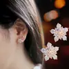 Brincos de Coração Prateado Quebrado Vazado, Brincos de Estilo Nicho Acessíveis para o Verão, Brincos Populares Simples e Versáteis para o Dia a Dia