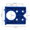 Dobradiça 35mm Posicionador de Furos para Porta de Armário Gabarito de Posicionamento de Dobradiça para Painel de Porta com Broca para Dobradiça Ferramenta DIY