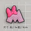 Dibujos Animados Amor KT Hello Kitty Letra PVC Goma Suave Accesorios DIY Funda para Teléfono Móvil Zapatillas Funda para iPad Piezas Decorativas para Taza de Agua