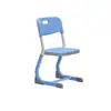 Juego de Escritorios y Sillas Ajustables de Madera Maciza para Estudiantes de Primaria y Secundaria, Diseño Sencillo, Adecuado para Proyectos de Licitación Escolar, Venta al por Mayor