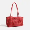 Bolso Tote de un Solo Hombro con Patrón de Rombo de Moda para Mujer, Nuevo Modelo 2026, Bolso Grande de Capacidad Madre-Hija, Bolso de Mano Casual de Alta Gama para el Día a Día