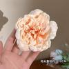 Presilha de Cabelo Flor Peônia Camélia Transfronteiriça Grande Estilo de Feriado Presilha Bico de Pato Flor Lateral Acessórios de Cabelo Novo Estilo Headwear para Mulheres