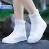 Cubrezapatos para lluvia impermeables antideslizantes engrosados resistentes al desgaste unisex cubrebota para lluvia de silicona para exteriores a prueba de lluvia venta al por mayor de fábrica