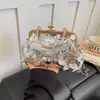 Bolso de mano de lentejuelas para mujer, moda otoño 2026 nuevo, bolso de noche con cadena brillante, bolso de hombro, bolso cruzado, bolso de fiesta