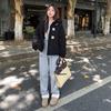 Abrigo de Invierno con Capucha para Mujer, Ropa Exterior de Invierno con Capucha, Chaqueta Acolchada Acolchada de Algodón, Abrigo Holgado Acolchado de Algodón