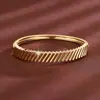 Suministro Exclusivo Transfronterizo de Pulseras Populares con Patrón Diagonal Texturizado Minimalista, Modernas y Versátiles, Pulseras de Cobre Puro Estilo Fresco, Venta Directa del Fabricante