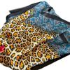 Pañuelo cuadrado estampado de leopardo europeo y americano 70 pañuelo fino chal para protección solar de primavera y verano pañuelo versátil decorativo pañuelo de mujer pañuelo de seda