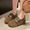 Zapatos Birkenstock con plataforma oculta para aumentar la altura para mujer 2026 nuevo estilo popular otoño mocasines que no cansan los pies mocasines súper suaves