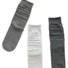 Calcetines Básicos de Color Sólido para Primavera y Otoño, Delgados y Transpirables, Sin Costuras, Calcetas Caídas, Versátiles para Ropa Exterior, Calcetines de Algodón de Media Pantorrilla Zhuji