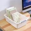 Cesta de armazenamento engrossada Estrutura de armazenamento portátil Cozinha Lavagem Alimentos Snacks Sundries Caixa de armazenamento Desktop Cesta de legumes de frutas