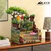 Directo del fabricante: Fuente de agua tipo rocalla estilo chino, rueda de feng shui de escritorio, agua circulante para la riqueza, decoración de mesa de centro para sala de estar, venta al por mayor