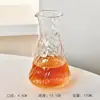 Juego de Tazas y Dispensador de Licor Estilo Chino para Uso Doméstico, Vasos Pequeños de Vidrio con Marcas de Medición, Juego Creativo de Dispensador de Licor
