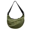 Bolso Cruzado de Nylon a Cuadros de Comercio Exterior Transfronterizo para Mujer, Bolso de Hombro Casual Simple Nuevo, Bolso Cruzado Versátil Ligero para Viajes Diarios
