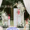 Dropshipping Transfronterizo Fiesta Hierro Decoración de Lugar de Boda Arco de Boda Accesorios Decoración Festiva Tubo Cuadrado Arco Redondo