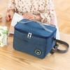 Bolsa de almuerzo cuadrada, bolsa de almuerzo gruesa de aluminio, bolsa de picnic de gran capacidad para trabajadores de oficina y estudiantes con comidas.