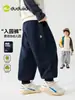 Dududu Home Calças Infantis Outono Novo Estilo Calças Esportivas para Meninos Calças Longas Bonitas para Meninas Roupa de Outono Calças Casuais para Bebê Tendência