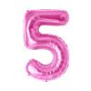 Globos de Papel de Aluminio de 17 Pulgadas con Números y Letras Decoraciones Decoraciones para Fiesta de Cumpleaños Decoraciones de Atmósfera para Eventos Accesorios Venta al por Mayor