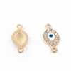 Accesorios para joyería DIY europeos y americanos Diamante de ojo Accesorios de aleación para joyería Accesorios de pulsera y collar de moda transfronteriza