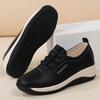 Zapatos de Viaje de Otoño, Zapatos de Mujer con Cordones, Talla Grande, Zapatos Cómodos y No Cansados, Zapatos de Trabajo, Zapatos de Plataforma para Ir al Trabajo