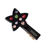 Pinza para el Cabello de Acetato Versátil Estilo Coreano Estrella de Cinco Puntas con Pedrería Pinza Lateral Pinza para la Parte Posterior de la Cabeza Accesorio para el Cabello para Mujeres con un Toque de Alta Gama
