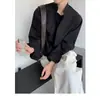 Camisa Falsa de Dos Piezas de Manga Larga para Hombre, Nuevo Diseño de Nicho para Primavera y Otoño, Camisa de Empalme, Chaqueta Casual y Versátil