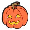 Desenhos animados transfronteiriços sapato flor Halloween Ação de Graças abóbora pvc cola flexível diy buraco sapatos acessórios sapato fivela sapato flor fivela