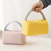 Bolsa de Regalo Souvenir Almacenamiento Cuero Gran Capacidad Estilo Coreano Cosméticos Salida Viaje Neceser Bolsa de Almacenamiento de Mano Impermeable