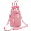 Bolsa para Botella de Agua Portátil de Venta Caliente Transfronteriza, Funda Aislante Refrigerante para Botella de Agua, Bolsa Cruzada de un Solo Hombro con Múltiples Bolsillos para Taza de Agua