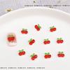 Mini Fruta Dibujo Animado Joyería Nail Art Verano Color Fresco Serie de Frutas Resina Diamante Usar Decoración de Armadura