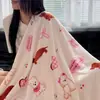 Manta de Terciopelo de Leche para Siesta, Manta Cubre Sofá con Aire Acondicionado de Oficina, Chal, Manta Pequeña para Dormitorio Individual, Engrosada en Invierno