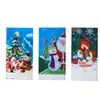 Manteles Desechables Navideños Transfronterizos Papá Noel Muñeco de Nieve Decoraciones y Regalos para Fiestas