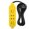 Enchufe de ingeniería de cobre puro de alta potencia 16A/10A 4000W placa de arrastre para aire acondicionado placa de cableado de enchufe de fila entrega de una sola pieza