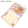 Garfield Gato Amarillo Pequeño Bloc de Notas de Clipboard A5 Desprendible, Cuaderno de Páginas de Color de Alta Estética, Cuaderno Rayado para Mensajes de Estudio Engrosado de 100g