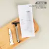 Set de Artículos de Tocador Desechables para Hotel con Cepillo de Dientes y Pasta Dental, Cepillos de Dientes de Cerdas Suaves para Hoteles y Casas de Huéspedes, Personalización con Tela No Tejida
