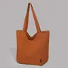 Bolso Tote de Estilo Casual Simple de Comercio Exterior para Mujer 2025 Nueva Textura Versátil Estudiante Clase Gran Capacidad Bolso de Hombro