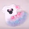 Amazon Europa y Estados Unidos Nuevo Vestido de Escalada Hakayi Set de Regalo de Cumpleaños Falda de Pastel Multicapa Flor que se Lleva Puesta Conjunto de Tres Piezas