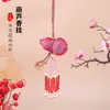 Pingente Cabaça Brocado de Canção com Borla de Cristal Acessórios para Roupas Pingente Estilo Antigo Decoração de Borla Pingente de Acessórios Estilo Nacional