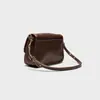 2026 Novo Modelo Couro Bovino de Primeira Camada Moda Versátil Bolsa Quadrada Pequena Couro Genuíno Tanning Vegetal Bolsa de Ombro Transversal Feminina Bolsa Versátil de Axila