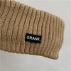 Diadema de Otoño e Invierno Diadema Ancha Corea del Sur Casual Lana Tejida Gorro Desarrollado Diadema de Ala Ancha Gorro Puño Igual para Parejas